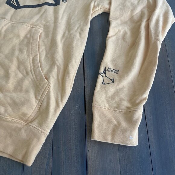 Flop Industries Oversized Yellow Fishing Sweatshirt - Size Small (G8) - Picture 5 of 10